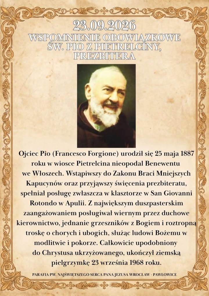 Parafia p.w. Najświętszego Serca Pana Jezusa we Wrocławiu-Pawłowicach
